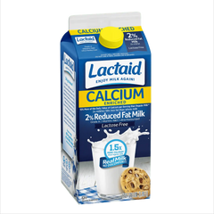Lactaid 2% Reduced Fat Milk, Calcium Enriched, 64 oz