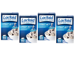 LACTAID Fast Act 60 ea (Pack of 4)