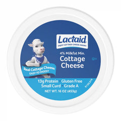 Lactaid Lactose-Free 4% Cottage Cheese, 16 oz