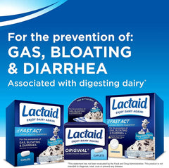 LACTAID Original Caplets 120 ea (Pack of 2)