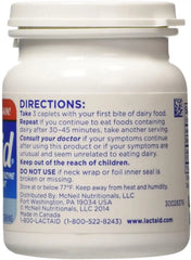 Lactaid Original Strength Lactase Enzyme Supplement, Caplets - 120 Ea