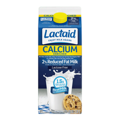 Lactaid 2% Reduced Fat Milk, Calcium Enriched, 64 oz