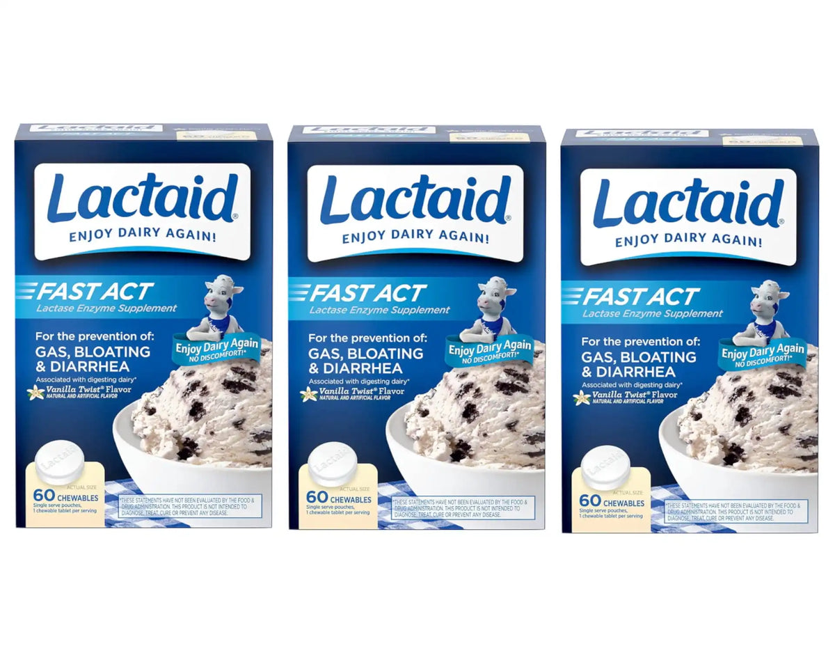 LACTAID TABS FAST ACT CHEWS 60